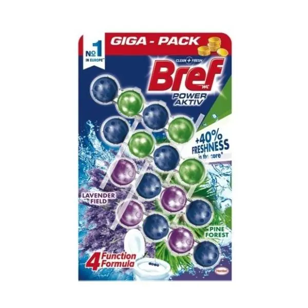 WC osveživač BREF kuglice Lavender 4x50g 0