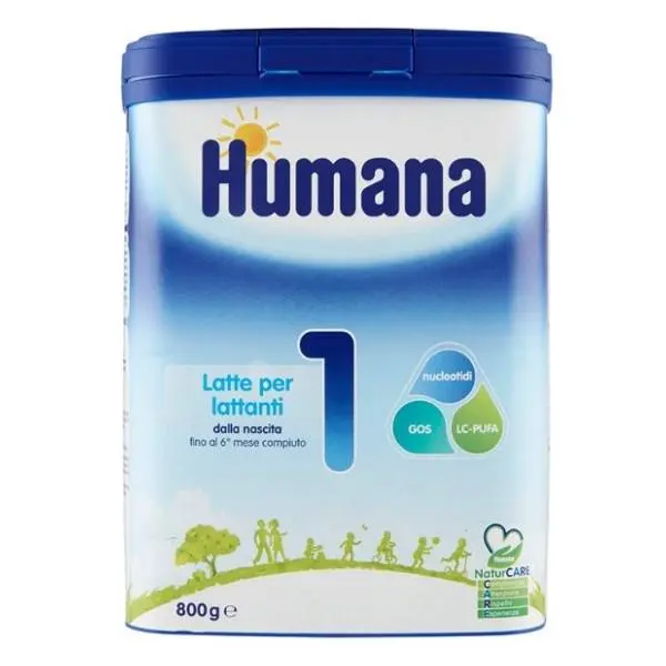 Zamensko mleko HUMANA MP 1 800g 0