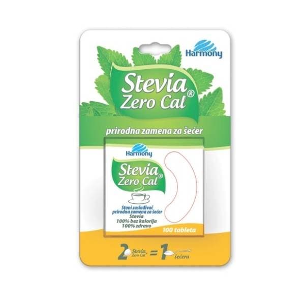 Zaslađivač HARMONY stevia stoni 100 tableta 0