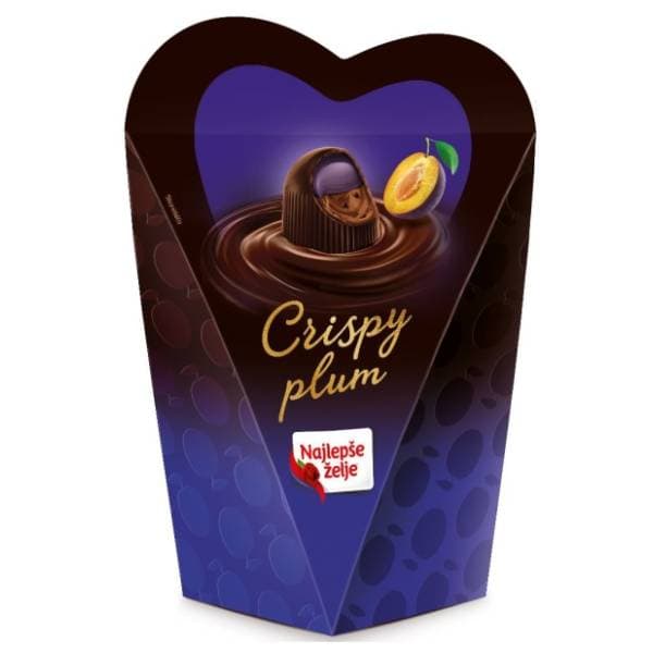 NAJLEPŠE ŽELJE dezert šljiva crispy 195g Štark 0
