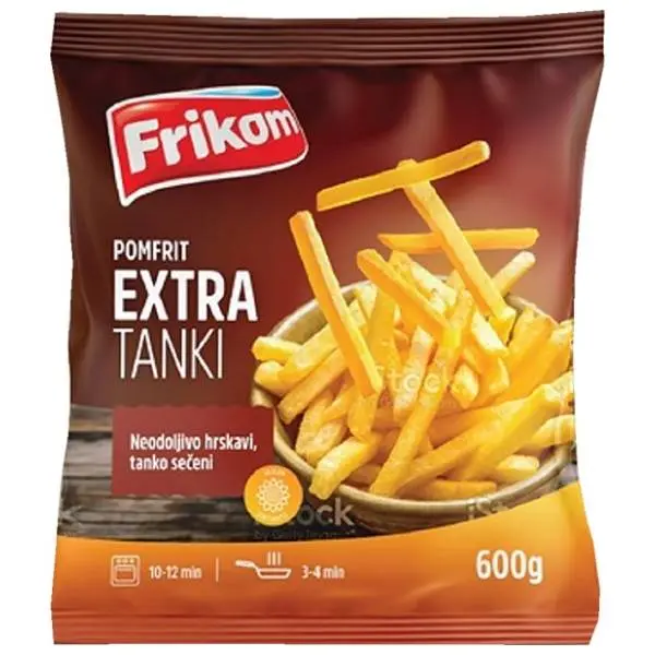 FRIKOM pomfrit tanki 600g 0