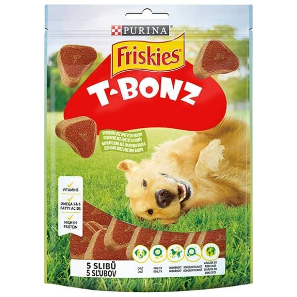 FRISKIES Poslastice za pse T-Bonz 150g 0