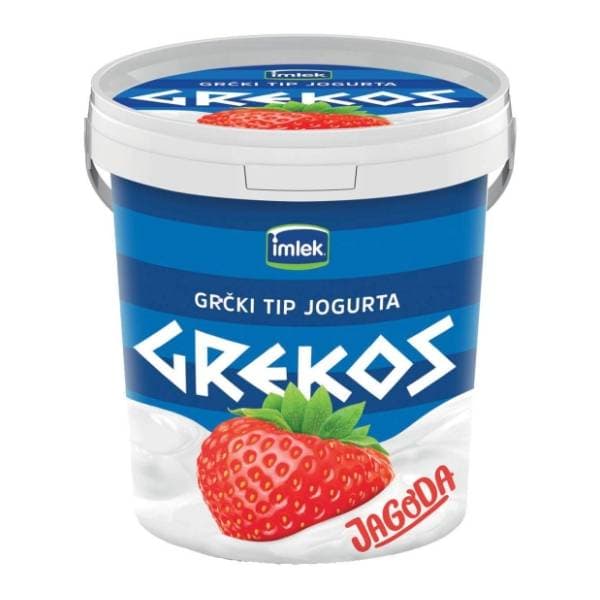 Grčki jogurt GREKOS jagoda 700g 0