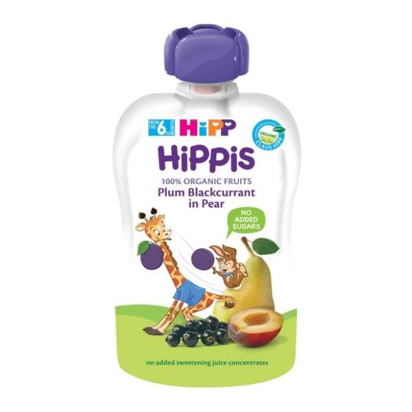 HIPP Hippis kruška šljiva ribizla 100g 0