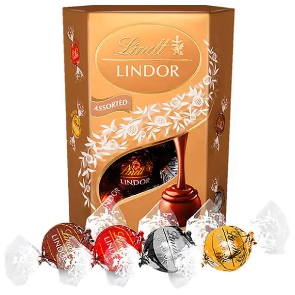LINDT Lindor bombonjera assorted 200g 0
