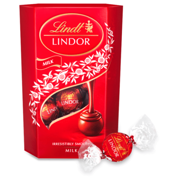 LINDT Lindor bombonjera mlečna 200g 0