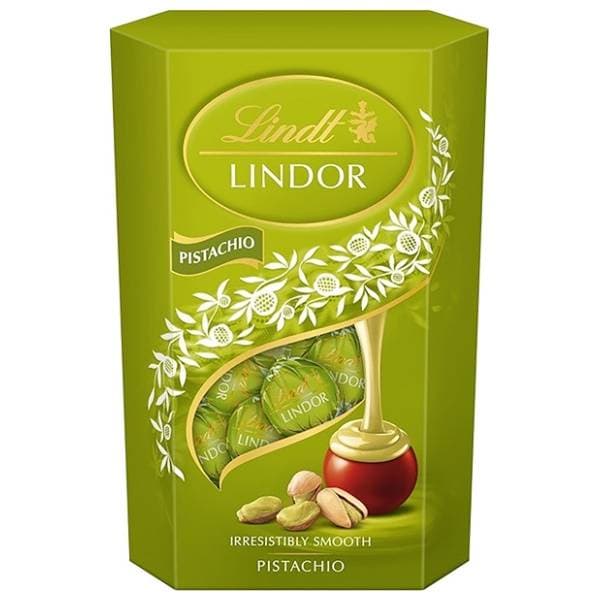 LINDT Lindor bombonjera pistaći 200g 0
