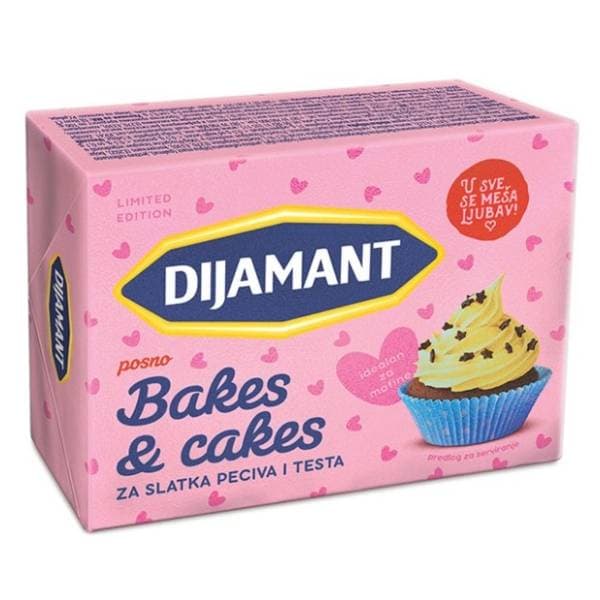 Margarin DIJAMANT bakes&cakes 250g 0