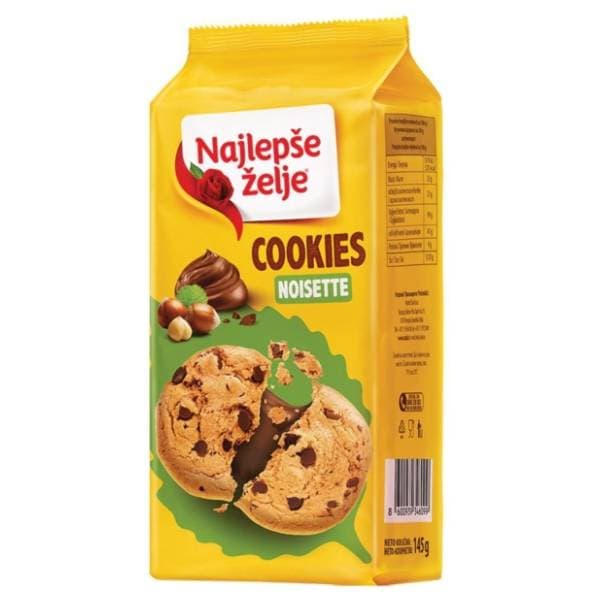 NAJLEPŠE ŽELJE Cookies noisette 145g Štark 0