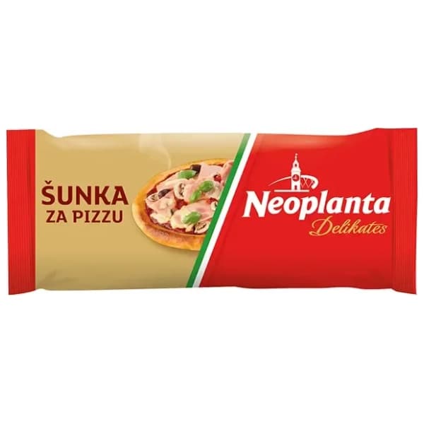 NEOPLANTA šunka za pizzu mini 330g 0