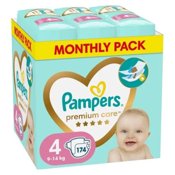 PAMPERS Premium care MSB 4 174kom 0
