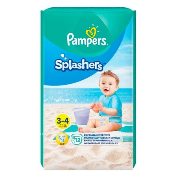 PAMPERS Splashers pelene za kupanje CP 3 12kom 0