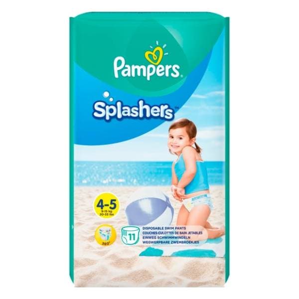 PAMPERS Splashers pelene za kupanje CP 4 11kom 0