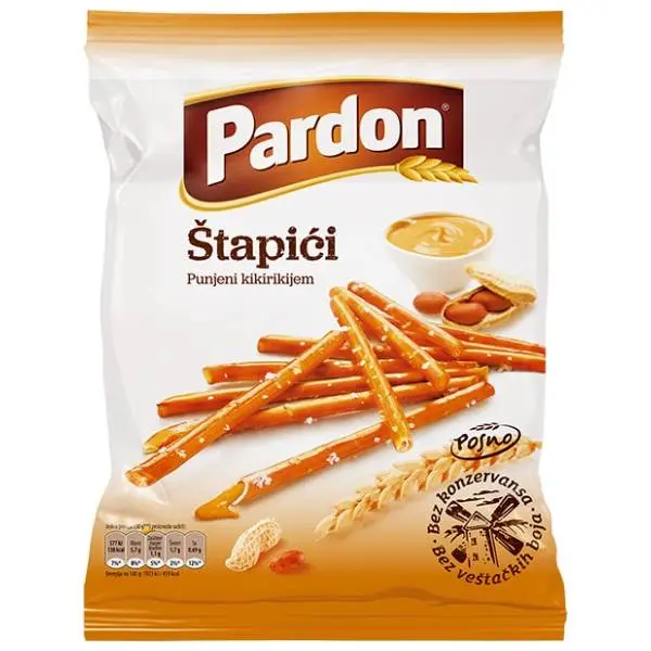 PARDON štapići kikiriki 210g Marbo 0