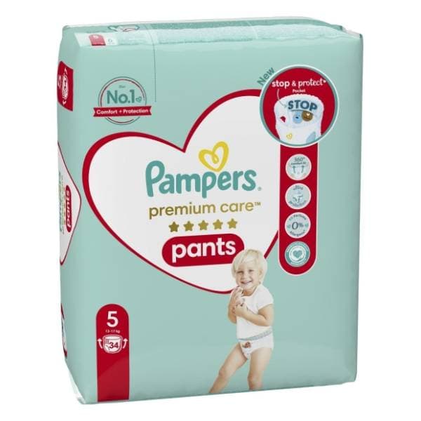 PAMPERS Premium care Pants 5 34kom 0