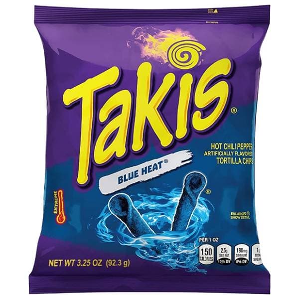 TAKIS Blue heat 92,3g čips 0