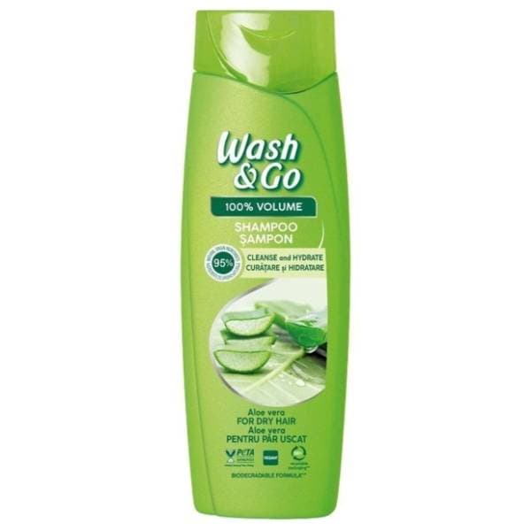 Wash&Go šampon aloe vera 360ml 0