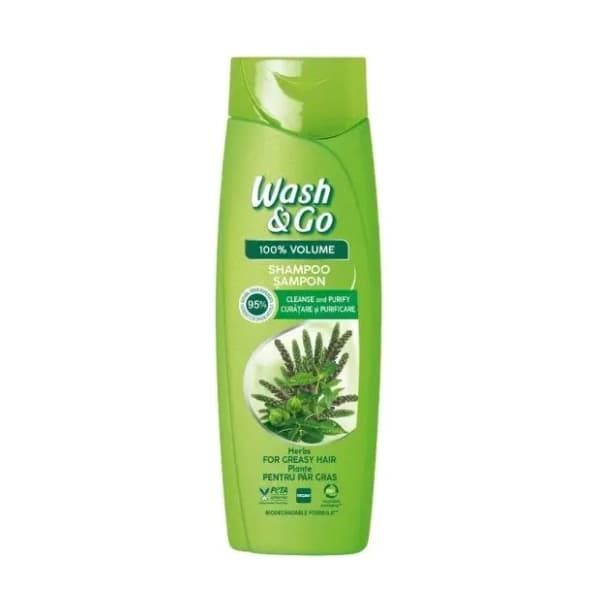 Šampon Wash&Go herbal 360ml 0