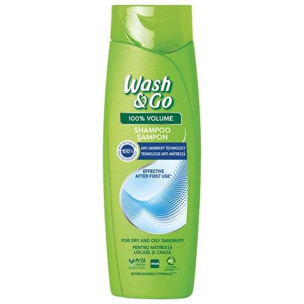 Wash&Go šampon protiv peruti 360ml 0