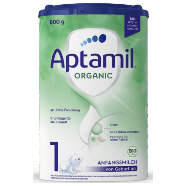 Zamensko mleko APTAMIL Organic 1 800g 0