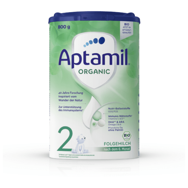 Zamensko mleko APTAMIL Organic 2 800g 0