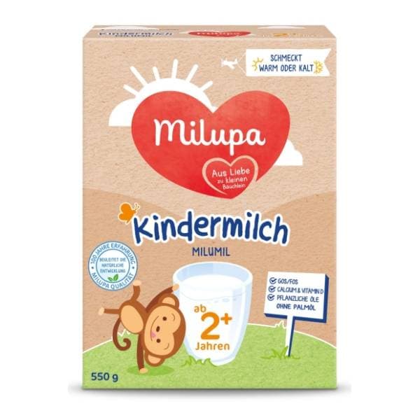 Zamensko mleko MILUPA Milumil 2 Kindermilch 550g 0
