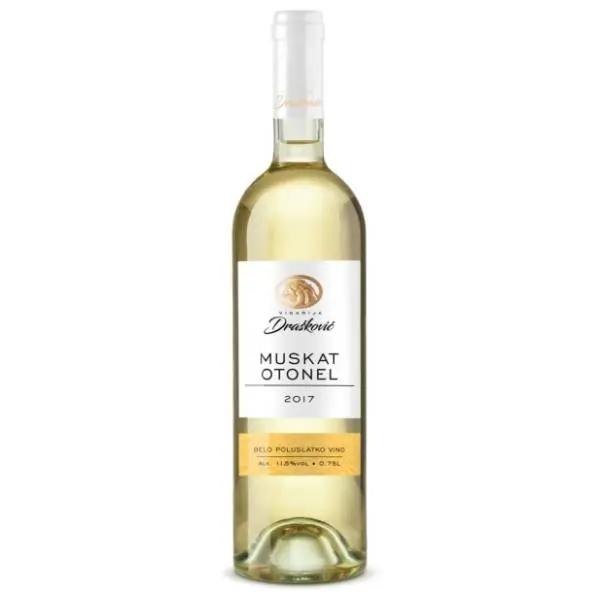 Belo vino DRAŠKOVIĆ Muskat otonel 0,75l 0