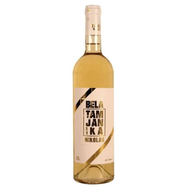 Belo vino NIKOLAS WINES Tamjanika 0,75l 0