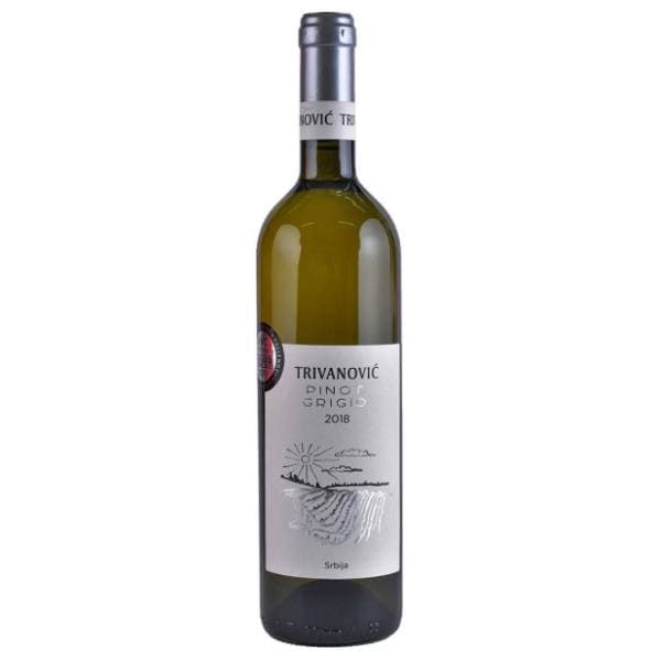 Belo vino TRIVANOVIĆ Pinot grigio 0,75l 0