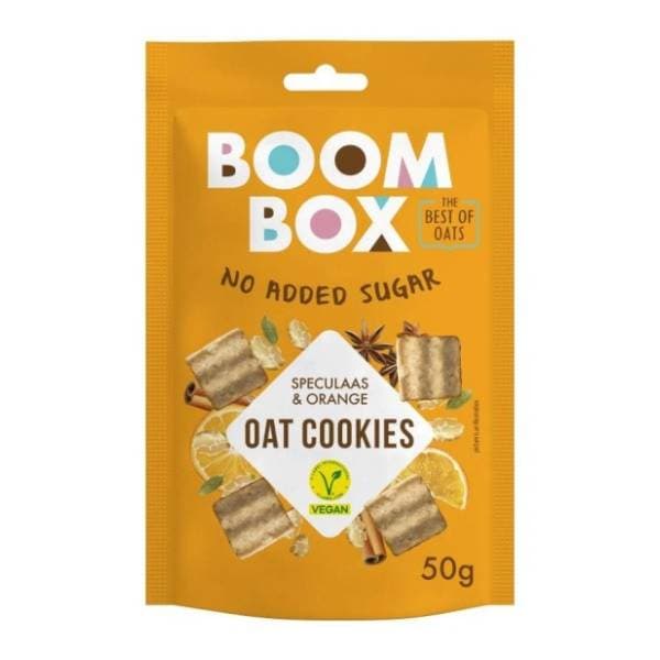 BOOM BOX ovseni keks narandža spekulas 50g 0