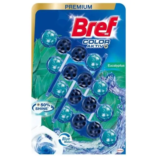 BREF WC osveživač eucaliptus 4x50g 0
