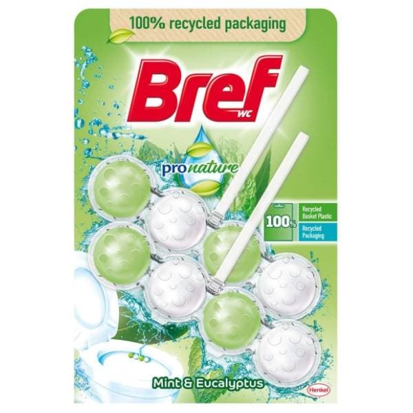 BREF WC osveživač ProNature mint 2x50g 0