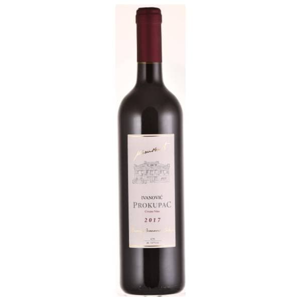 Crno vino IVANOVIĆ Prokupac 0,75l 0