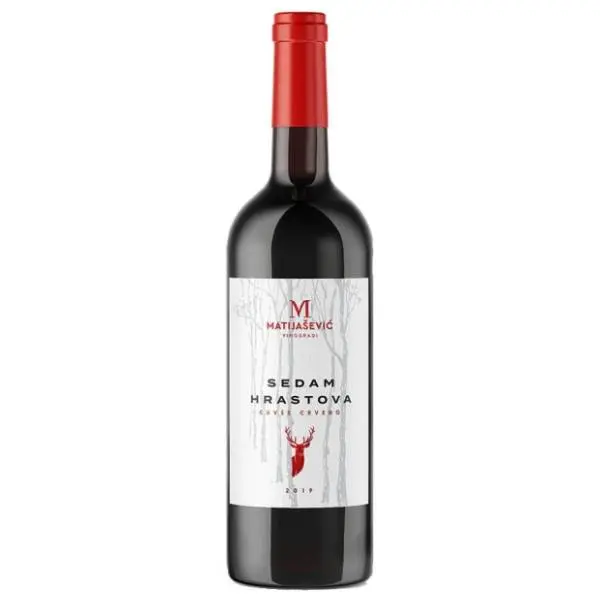 Crno vino MATIJAŠEVIĆ Sedam hrastova Cuvee 0,75l 0