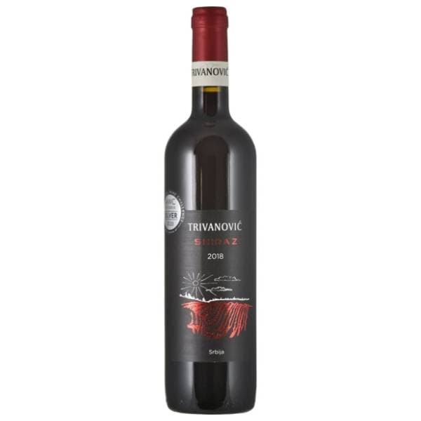 Crno vino TRIVANOVIĆ Shiraz 0,75l 0