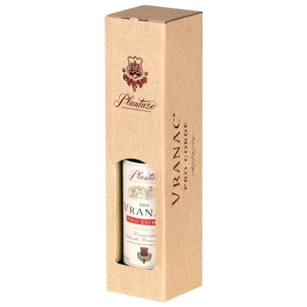 Crno vino PLANTAŽE Vranac Pro Corde kutija 0,75l 0