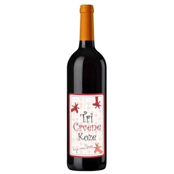 Crno vino ERDEVIK Tri crvene koze 0,75l 0