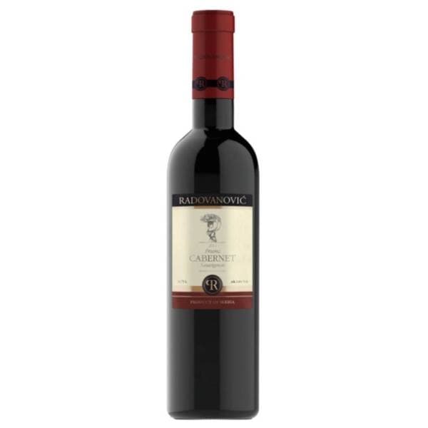 Crno vino RADOVANOVIĆ Cabernet sauvignon Franc 0,75l 0