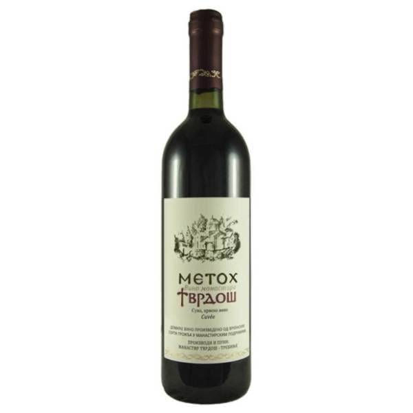 Crno vino MANASTIR TVRDOŠ Metoh Vranac 0,75l 0