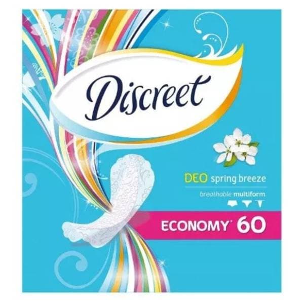 DISCREET dnevni ulošci DEO spring breeze 60kom 0