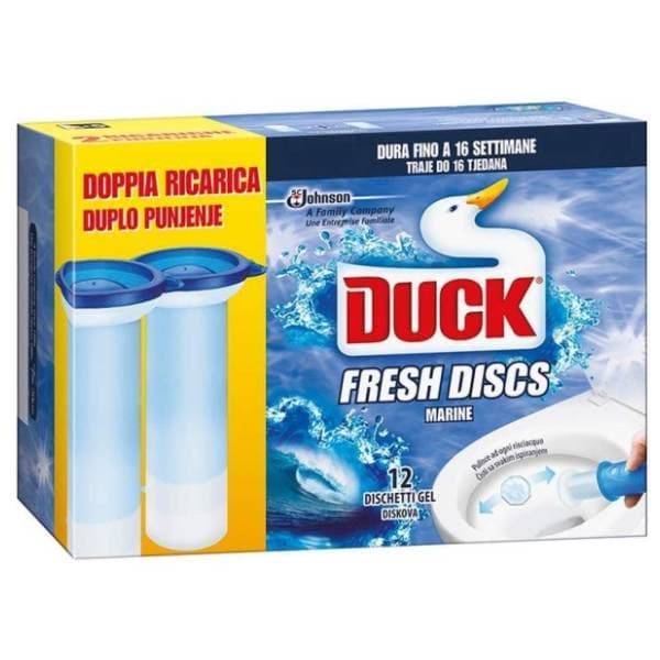 DUCK WC osveživač fresch disc marine 2x36ml 0