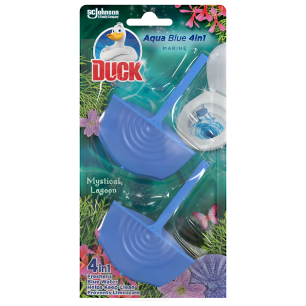 DUCK WC osveživač mystical lagoon 4in1 2x40g 0