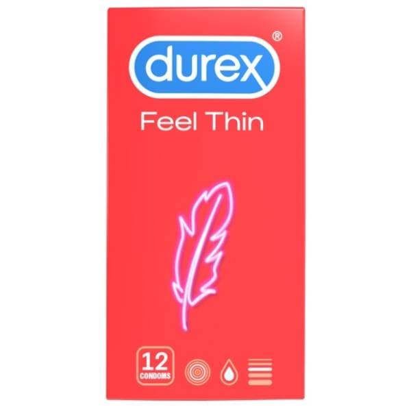 DUREX kondomi Feel thin 12kom 0