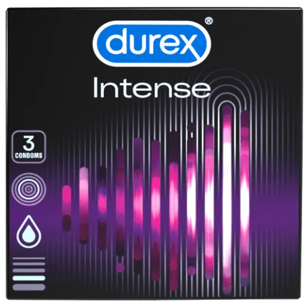 DUREX kondomi Intense Orgasmic 3kom 0