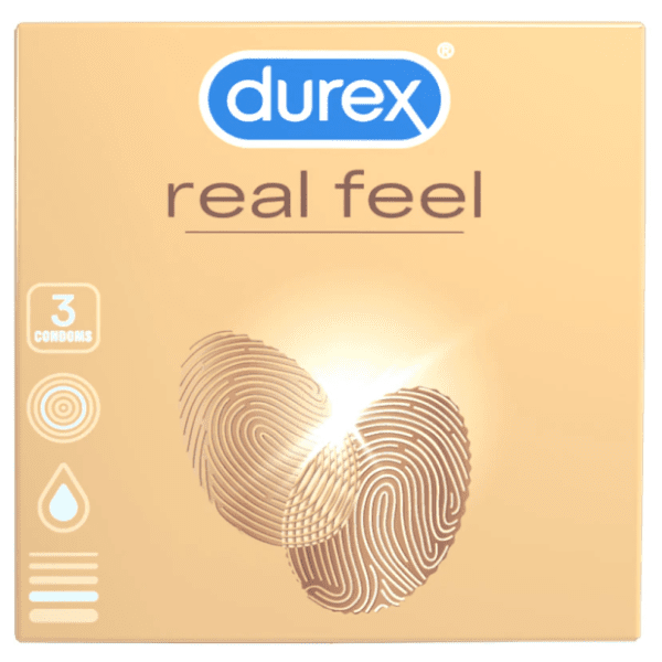 DUREX kondomi Real feel new 3kom 0