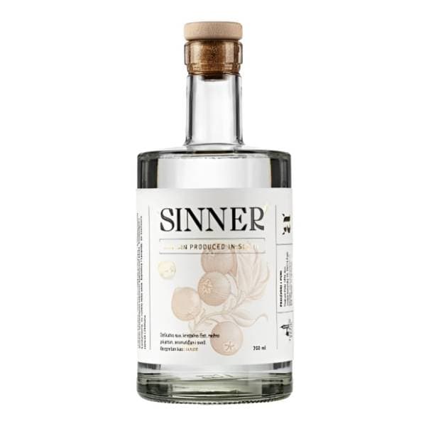Džin SINNER 0,7l Podrum Palić 0