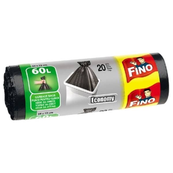 FINO kese za smeće 60l 20kom 0