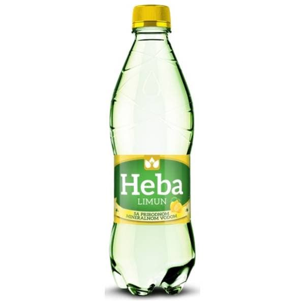 HEBA gazirana voda limun 500ml 0