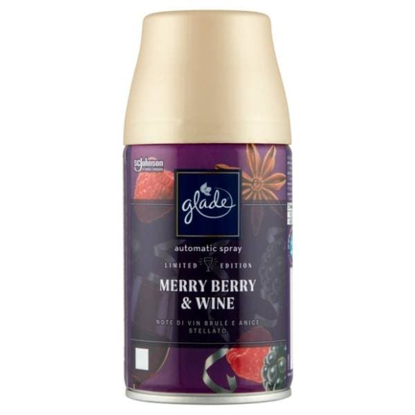 GLADE dopuna osveživača merry berry & wine 269ml 0