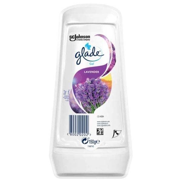 GLADE gel osveživač lavanda 150g 0